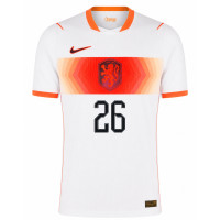 Nike Nederlands Elftal Q. Timber 26 Uitshirt Authentic 2026-2028