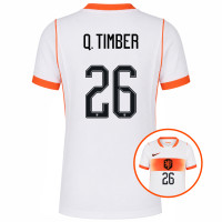 Nike Dutch Team Q. Timber 26 Away Shirt 2026-2028 Kids