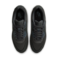 Nike Sneakers Air Max 90 Premium Zwart Antraciet Donkerblauw Geel