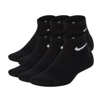 Nike Sokken Everyday Halfhoog 6-Pack Kids Zwart Wit