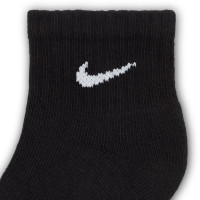 Nike Sokken Everyday Halfhoog 6-Pack Kids Zwart Wit
