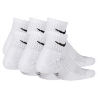 Nike Sokken Everyday Halfhoog 6-Pack Kids Wit Zwart
