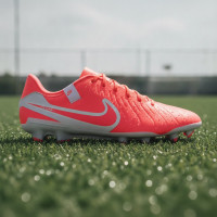 Nike Tiempo Legend 10 Academy Grass/Artificial Grass Football Shoes (MG) Bright Red White