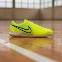 Nike Tiempo Legend Academy 10 Indoor Football Boots (IN) Neon Yellow Black Orange