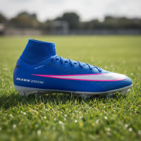 Nike Zoom Mercurial Superfly Elite 10 Grass Football Boots (FG) Blue White Hot Pink