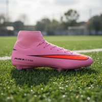 Nike Zoom Mercurial Superfly Academy 10 Grass/Artificial Grass Football Boots (MG) Pink Bright Red Light Blue