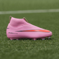 Nike Zoom Mercurial Superfly Academy 10 Grass/Artificial Grass Football Boots (MG) Kids Pink Bright Red Light Blue