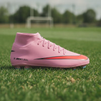 Nike Mercurial Superfly Club 10 Grass/Artificial Grass Football Boots (MG) Pink Bright Red Light Blue