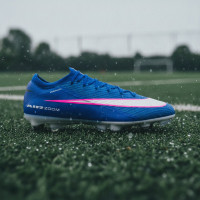 Nike Zoom Mercurial Elite Vapor 16 IJzeren-Nop Voetbalschoenen (SG) Pro Player Blauw Wit Felroze