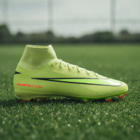 Nike Zoom Mercurial Superfly Pro 10 Gras Voetbalschoenen (FG) Geel Neongeel Oranje