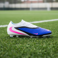 Nike Phantom 6 Pro Low Gras Voetbalschoenen (FG) Blauw Wit Felroze