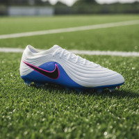 Nike Tiempo Elite Maestro Gras Voetbalschoenen (FG) Wit Blauw Felroze