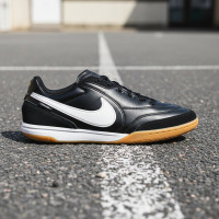 Nike Tiempo Streetgato (IN) Indoor Football Shoes Black White