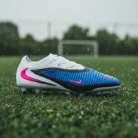 Nike Phantom 6 Elite Low Iron Stud Football Boots (SG) Pro Player Blue White Hot Pink