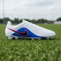 Nike Tiempo Academy Maestro Grass/Artificial Grass Football Boots (MG) White Blue Hot Pink
