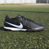 Nike Tiempo Academy Maestro Turf Voetbalschoenen (TF) Zwart Lichtblauw