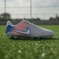 Nike Tiempo Legend 10 Academy Grass/Artificial Grass Football Boots (MG) Grey Blue Pink