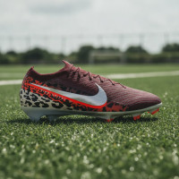 Nike Zoom Mercurial Elite Vapor 16 Gras Voetbalschoenen (FG) Bordeauxrood Zilver Oranje