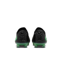 Nike Phantom 6 Low Elite (FG) Gras Voetbalschoenen Zwart Felgroen