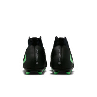 Nike Phantom 6 High Club (MG) Grass/Artificial Grass Football Boots Black Bright Green