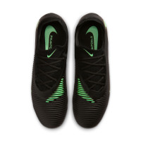 Nike Phantom 6 Low Pro (AG) Artificial Grass Football Boots Black Bright Green
