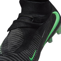 Nike Phantom 6 High Elite (AG) Kunstgras Voetbalschoenen Zwart Felgroen