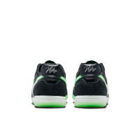 Nike Tiempo Straatvoetbalschoenen Streetgato Zwart Wit Felgroen