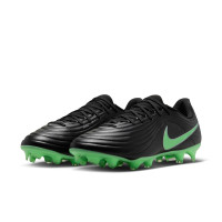 Nike Tiempo Academy Maestro (MG) Gras / Kunstgras Voetbalschoenen Zwart Felgroen Zilvergrijs