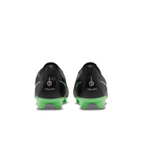 Nike Tiempo Academy Maestro (MG) Gras / Kunstgras Voetbalschoenen Zwart Felgroen Zilvergrijs
