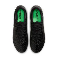 Nike Tiempo Academy Maestro (MG) Gras / Kunstgras Voetbalschoenen Zwart Felgroen Zilvergrijs