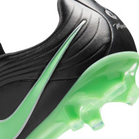 Nike Tiempo Academy Maestro (MG) Gras / Kunstgras Voetbalschoenen Zwart Felgroen Zilvergrijs