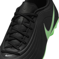 Nike Tiempo Maestro Club (MG) Grass/Artificial Grass Football Boots Black Bright Green Silver Grey