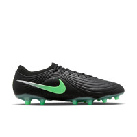 Nike Tiempo Maestro Elite (AG) Kunstgras Voetbalschoenen Zwart Felgroen Zilvergrijs