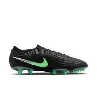 Nike Tiempo Maestro Elite (AG) Kunstgras Voetbalschoenen Zwart Felgroen Zilvergrijs