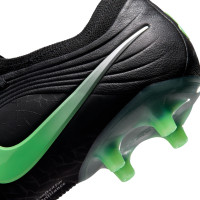 Nike Tiempo Maestro Elite (AG) Kunstgras Voetbalschoenen Zwart Felgroen Zilvergrijs