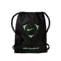 Nike Tiempo Maestro Elite (SG) IJzeren-Nop Voetbalschoenen Zwart Felgroen Zilvergrijs