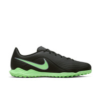 Nike Tiempo Maestro Club (TF) Turf Football Boots Black Bright Green Silver Grey