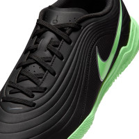 Nike Tiempo Maestro Club (IN) Indoor Football Boots Black Bright Green Silver Grey