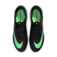 Nike Zoom Mercurial Superfly 11 Elite (FG) Gras Voetbalschoenen Zwart Felgroen Zilvergrijs