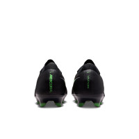 Nike Mercurial Vapor 17 Elite Grass (FG) Football Boots Black Bright Green Silver Grey