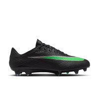 Nike Zoom Mercurial Superfly 11 Pro (FG) Gras Football Boots Black Bright Green Silver Grey
