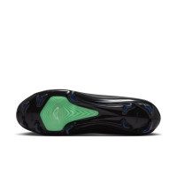 Nike Zoom Mercurial Superfly 11 Pro (FG) Gras Football Boots Black Bright Green Silver Grey