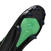 Nike Zoom Mercurial Superfly 11 Pro (FG) Gras Football Boots Black Bright Green Silver Grey