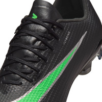 Nike Zoom Mercurial Superfly 11 Pro (FG) Gras Football Boots Black Bright Green Silver Grey
