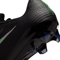 Nike Zoom Mercurial Superfly 11 Pro (FG) Gras Football Boots Black Bright Green Silver Grey