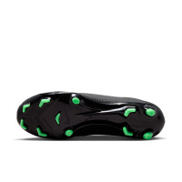 Nike Mercurial Vapor 17 Academy (MG) Gras / Kunstgras Voetbalschoenen Zwart Felgroen Zilvergrijs