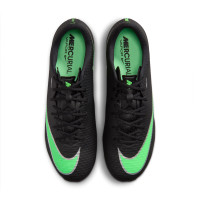 Nike Mercurial Vapor 17 Academy (MG) Gras / Kunstgras Voetbalschoenen Zwart Felgroen Zilvergrijs