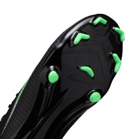 Nike Mercurial Vapor 17 Academy (MG) Gras / Kunstgras Voetbalschoenen Zwart Felgroen Zilvergrijs