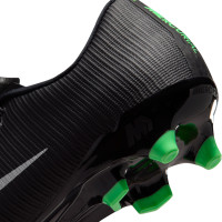 Nike Mercurial Vapor 17 Academy (MG) Gras / Kunstgras Voetbalschoenen Zwart Felgroen Zilvergrijs