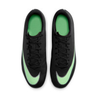 Nike Mercurial Vapor 17 Club (MG) Grass/Artificial Grass Football Boots Black Bright Green Silver Grey